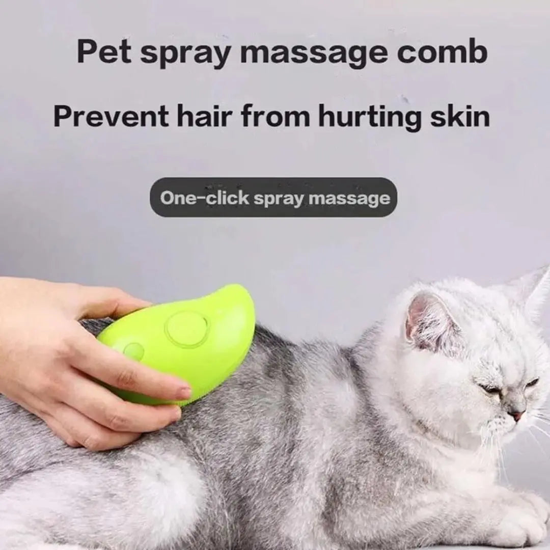 Creative Pet Grooming Brush, Pet Hair Removal Comb, Pet Grooming Tool, Pet Electric Spray Hair Removal Comb, Pet Supplies, Dog Hair Grooming Comb