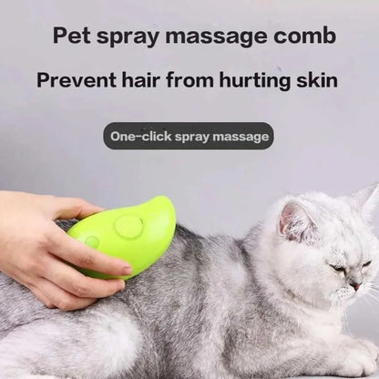 Creative Pet Grooming Brush, Pet Hair Removal Comb, Pet Grooming Tool, Pet Electric Spray Hair Removal Comb, Pet Supplies, Dog Hair Grooming Comb