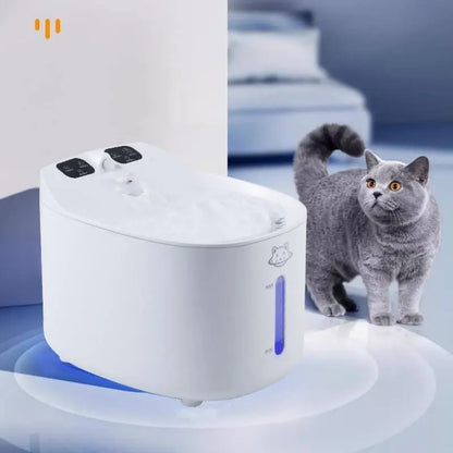 Wireless Sensor Smart Pet Water Fountain, Automatic Pet Water Dispenser, Pet Drinking Fountain, Pet Feeding Supplies for Dogs & Cats