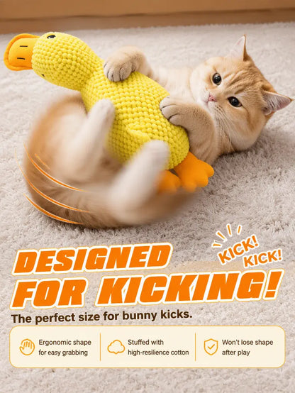 UQIOZ New Catnip Plush Cat Toy - Universal Size Interactive Wand for Teasing Play, Chew-Resist. Self-Play Boredom Buster, Crinkle Sound Teething Toy, Cute Pet Supplies for Cat Lovers