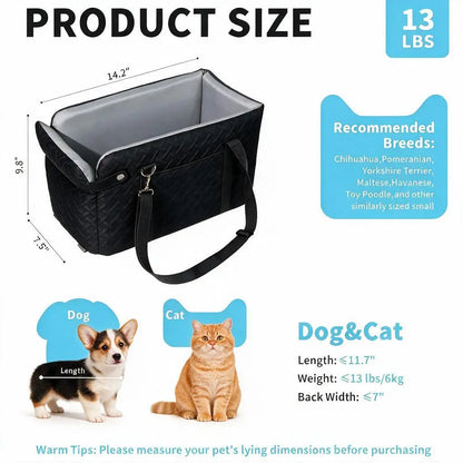 Dog car booster seat size and recommended breeds