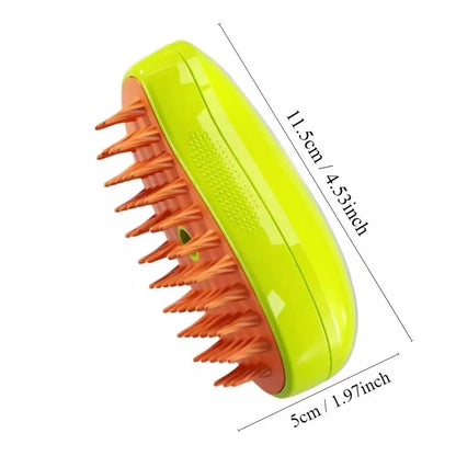 Spray grooming brush size: 4.53 x 1.97 inches