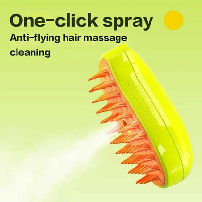 Creative Pet Grooming Brush, Pet Hair Removal Comb, Pet Grooming Tool, Pet Electric Spray Hair Removal Comb, Pet Supplies, Dog Hair Grooming Comb