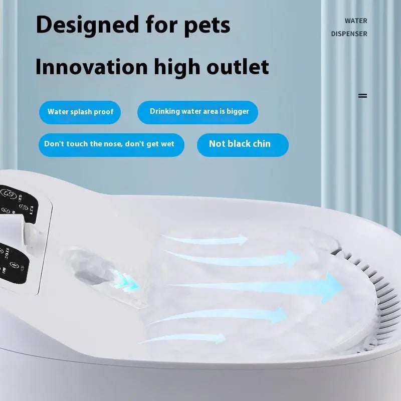 Wireless Sensor Smart Pet Water Fountain, Automatic Pet Water Dispenser, Pet Drinking Fountain, Pet Feeding Supplies for Dogs & Cats